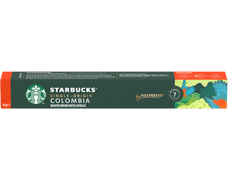 STARBUCKS, STARBUCKS Kaffeekapseln Colombia 6200594 Medium Roast 10 St&uuml;ck