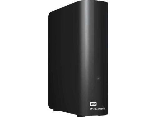 WESTERN DIGITAL Elements Desktop - Festplatte (HDD, 20 TB, Schwarz)