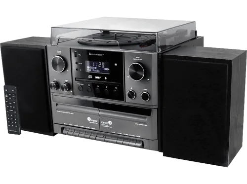 soundmaster, Soundmaster Stereoanlage "MCD5600 Grau" ( Digitalradio (DAB+)  FM-Tuner )