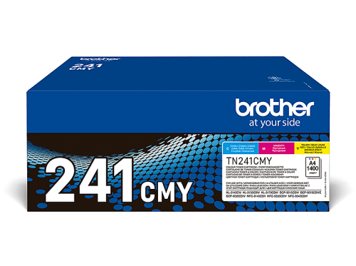 Brother, BROTHER Toner Multipack CMY TN-241CMY HL-3140/3170 1400 Seiten