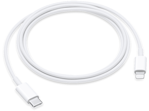 Apple, Apple - USB-C to Lightning Cable (1m), USB-C Lade/Sync-Kabel, Weiss, 1 Monat