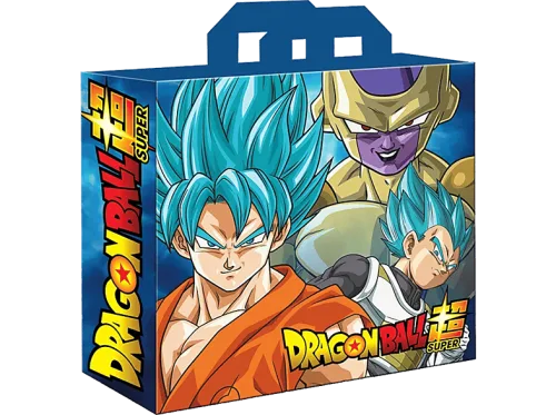 LYO Dragon Ball Super - Blue (Goku & Vegeta Freezer) Einkaufstasche (Mehrfarbig)