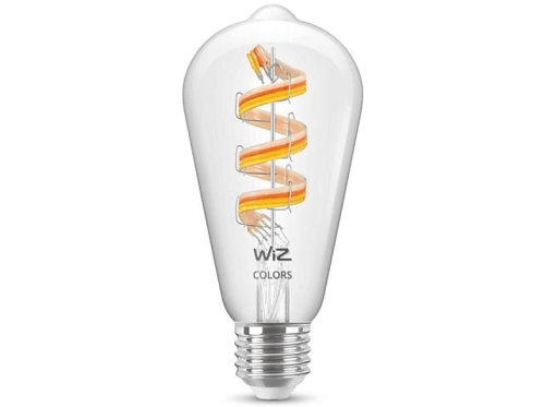 WIZ, WiZ 8720169072213 LED EEK G (A - G) E27 6.3 W = 40 W (B x H x T) 143 x 143 x 64 mm 1 St.