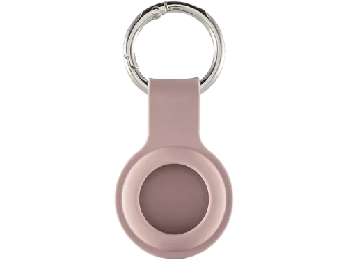 Hama, hama 00215627 Schlüsselanhänger Fantastic Feel für Apple AirTag, Silikon-Look, Nude
