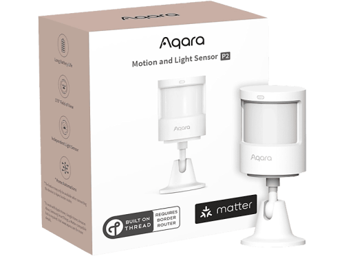 Aqara, Aqara Bewegungsmelder ML-S03D Weiß Apple HomeKit, Alexa, Google Home