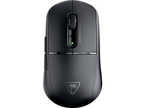 TURTLE BEACH Burst II Air Gaming-Maus, Kabellos / Kabelgebunden, 26000 dpi, Optisch mit Leuchtdioden, Schwarz