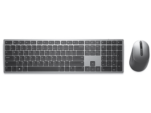 Dell - Tastatur-Maus-Set KM7321W Multi-Device Wireless CH Layout, Titangrau