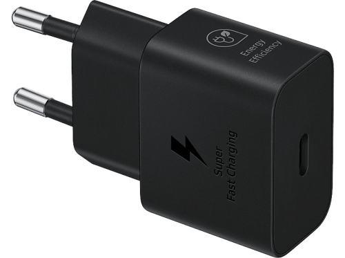 Samsung, Samsung -  25W PD Adapter black (w/o cable)