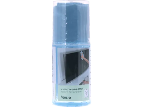 Hama, Hama Bildschirmreiniger, Spray + Reinigungstuch