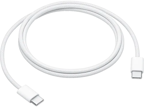 Apple, Apple - 60W USB-C Charge Cable, USB-Kabel Typ C, Weiss, 1 Monat