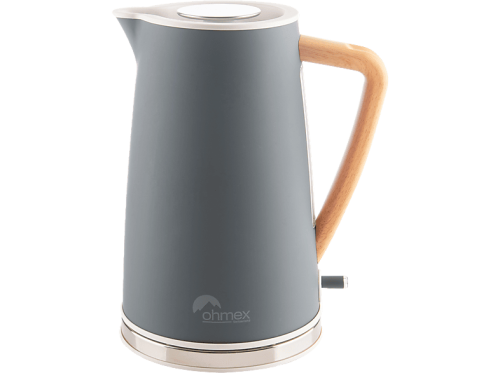 Ohmex, Ohmex OHM-KTL-1117 Wasserkocher Design nordisch – grau