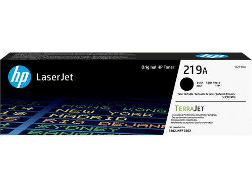 HP, HP Toner-Modul 219A schwarz W2190A CLJ Pro 3202/MFP 3302 1300 S.