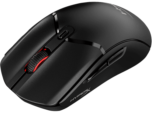 HP, HyperX Pulsefire Haste 2 Core Wls ? Gaming-Maus (Schwarz/Schwarz)