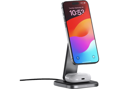 Satechi, Wireless Charger Satechi Grau - Farbe: graphit - Material: Kunststoff - Wireless Charger