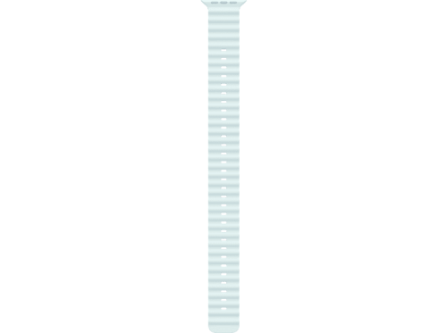 Apple, Apple 49mm Ice Blue Ocean Band Extension Natural Titanium Finish