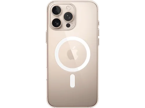 Apple, Apple Smartphone-Hülle "iPhone 16 Clear Case mit MagSafe" iPhone 16 Pro Max