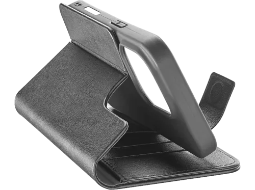 CELLULARLINE, Cellularline Book Agenda 2 Case Backcover Apple iPhone 16 Pro Schwarz Stoßfest BOOKAG2IPH16PROK