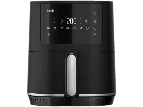 Braun, Braun HF 3030I BK Fritteuse 4.3 l 1500 Kartoffel-/Gemüsestampfer, kabelgebunden Schwarz