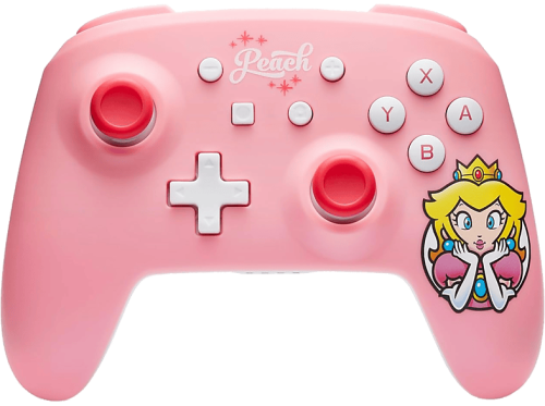 POWER A, POWER A Wireless Controller NSGP0289-01 NSW, Princess Peach Pink
