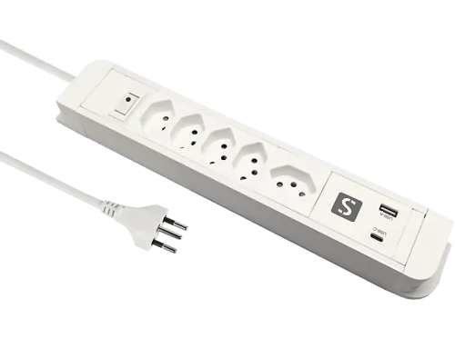 Schönenberger, Schöneberger Steckdosenleiste | 5 x Typ 13 | 2.3 kw