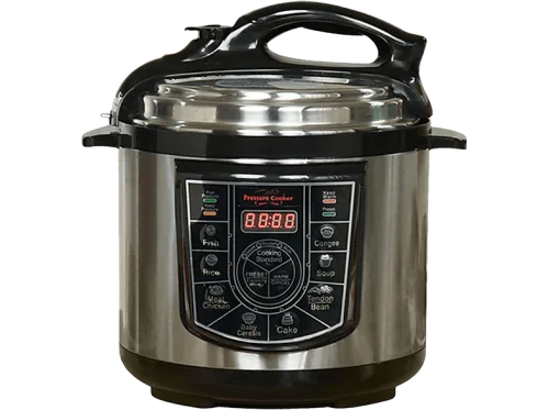 BEST DIRECT, BEST DIRECT Starlyf Pressure Cooker Schnellkochtopf – Reiskocher – edelstahl / schwarz