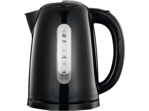 MELISSA 16130301 Wasserkocher 1.7 l, Schwarz