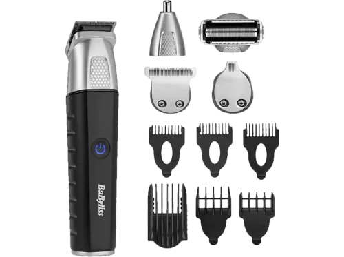 Babyliss, BaByliss Multifunktionstrimmer "Lithium Power 11-in-1 Multitrimmer MT812E" 5 Aufsätze Leistungsstarker Motor, 11-in-1 Funktion, präzise Klingen, ergonomisch