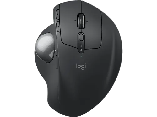 Logitech, Logitech MX Ergo S Trackball Kabellos Optisch Mehrfarbig 8 Tasten 2048 dpi