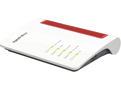 FRITZ!, FRITZ! BOX 4050 INT Netzwerkgerät – LAN & WLAN Router – weiss
