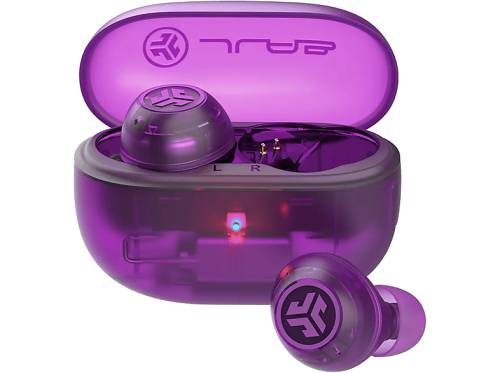 Jlab, JLAB Go Pop ANC Earbuds IEUEBGOANCRTRAPUR124 True Wirel.Transparent Purple