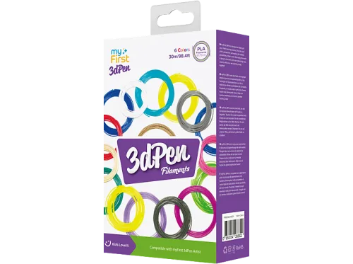 myFirst, myFirst 3D Pen Artist Filaments Warm 3D-Stift Nachfüllpack – Drucker Zubehör