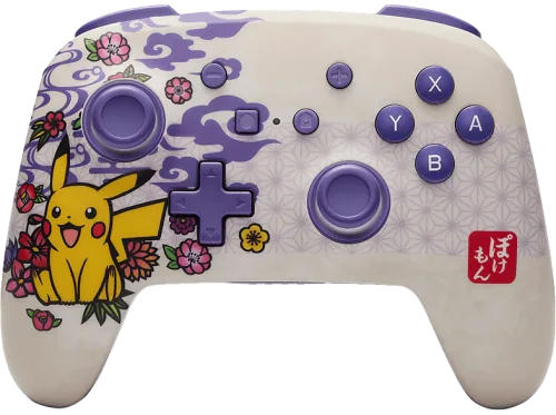 POWER A, POWER A Enhanced Wireless Ctrl. NSGP0324-01 NSW, Pikachu Blossom