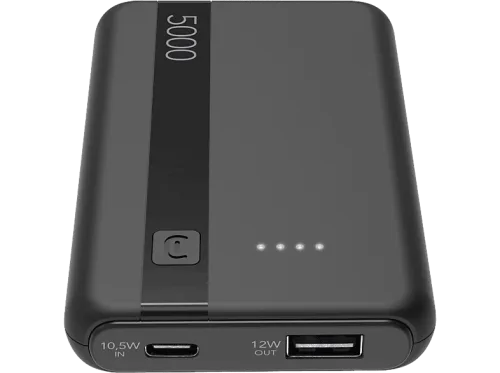 CELLULARLINE, Cellularline 5000 Power Bank – Powerbank – schwarz