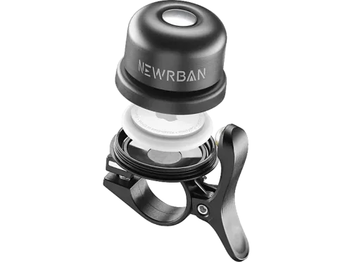 NEWRBAN, NEWRBAN Klingel Airtag Bell schwarz