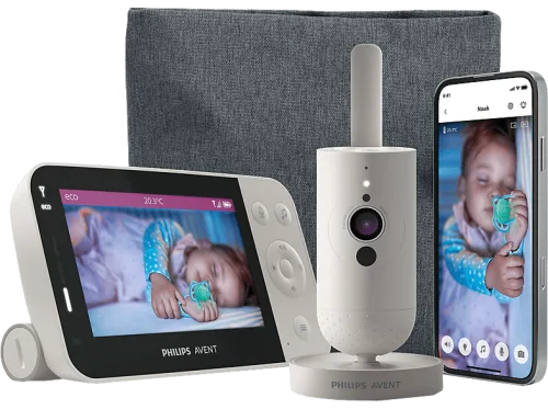 PHILIPS AVENT, Babyphone Connected mit Kamera SCD953/26
