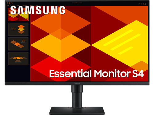 Samsung, Samsung Essential Monitor S4 LS27D406GAU LCD-Monitor EEK C (A - G) 68.6 cm (27 Zoll) 1920 x 1080 Pixel 16:9 5 ms