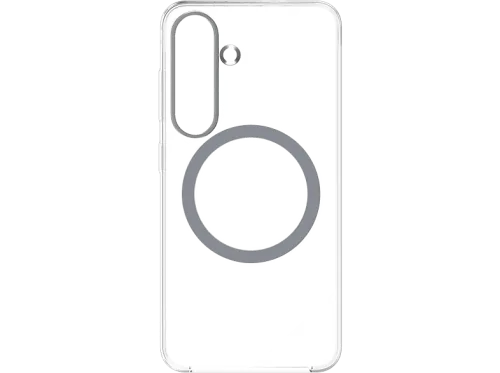Samsung, Samsung Handyhülle "Clear Magnet Case Qi2 für Samsung Galaxy S25" Smartphones Backcover, Schutzhülle, Handyschutzhülle, Case, Schutzcase, stossfest