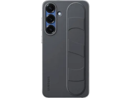 SAMSUNG Standing Grip Case, Backcover, Samsung, Galaxy S25+, Schwarz