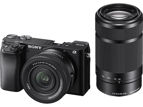 Sony, Sony Kompaktkamera "Alpha 6100 Kit 16-50 / 55-210"