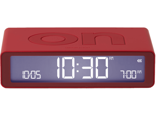 Lexon, LEXON Funkwecker Flip Classic LR157R9 rot, USB-C