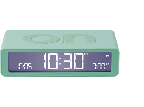 Lexon, LEXON Wecker Flip Classic LR157M1 mint, USB-C