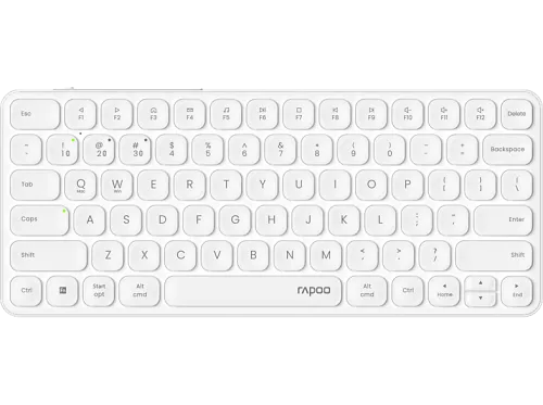 Rapoo, RAPOO E9610M ultraslim Keyboard 12641 Wireless, White