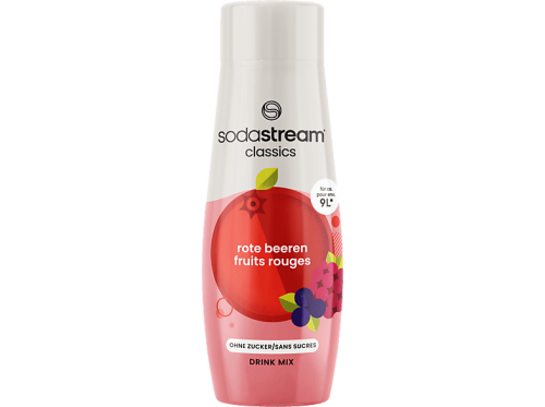 sodastream, Sodastream SodaMix RedBerry Zero Soda-Mix für Sodastream – Wassersprudler Sirup – rot