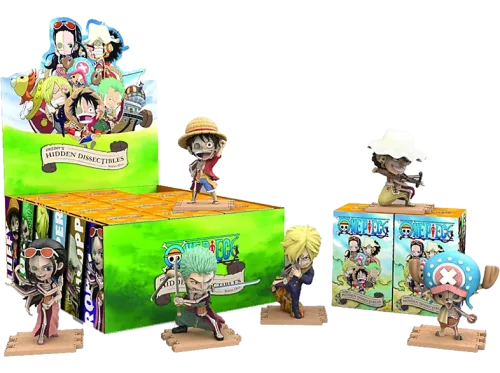 MIGHTY JAXX Freeny's Hidden Dissectibles: One Piece (S2) Sammelfigur-Blindbox