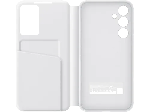 SAMSUNG Smart View Wallet Case, Bookcover, Samsung, Galaxy A35 5G, Weiss
