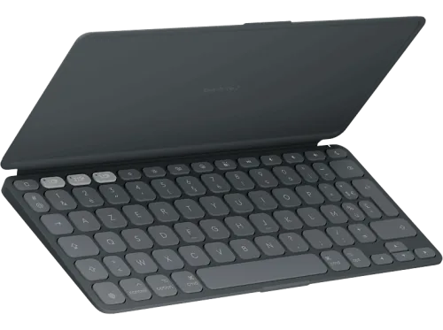 LOGITECH Keys-To-Go 2 für iPad, Tastatur, Kabellos, Grafit