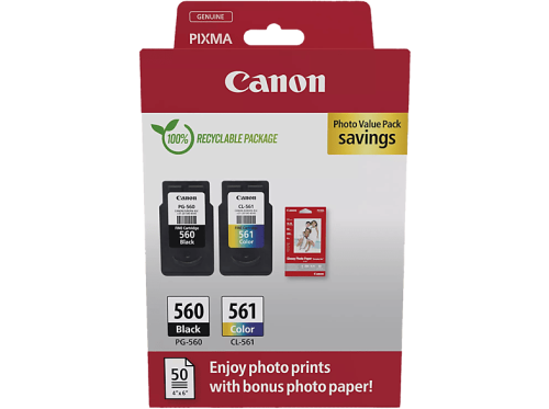 Canon, Canon -  CRG PG-560/CL-561 Photo Valuepack, Tintenpatronen