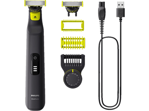 Philips, Philips OneBlade Pro 360 QP6542/15 Bart-/Bodytrimmer – Trimmer/Barttrimmer/Bartschneider – schwarz