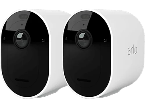 Arlo, Arlo Pro 5 Spotlight Security 2St Netzwerkkamera – Überwachungskamera – weiss