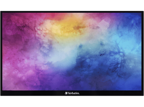 Verbatim, "Verbatim - Portable Monitor, Black, ""15.6"""""""